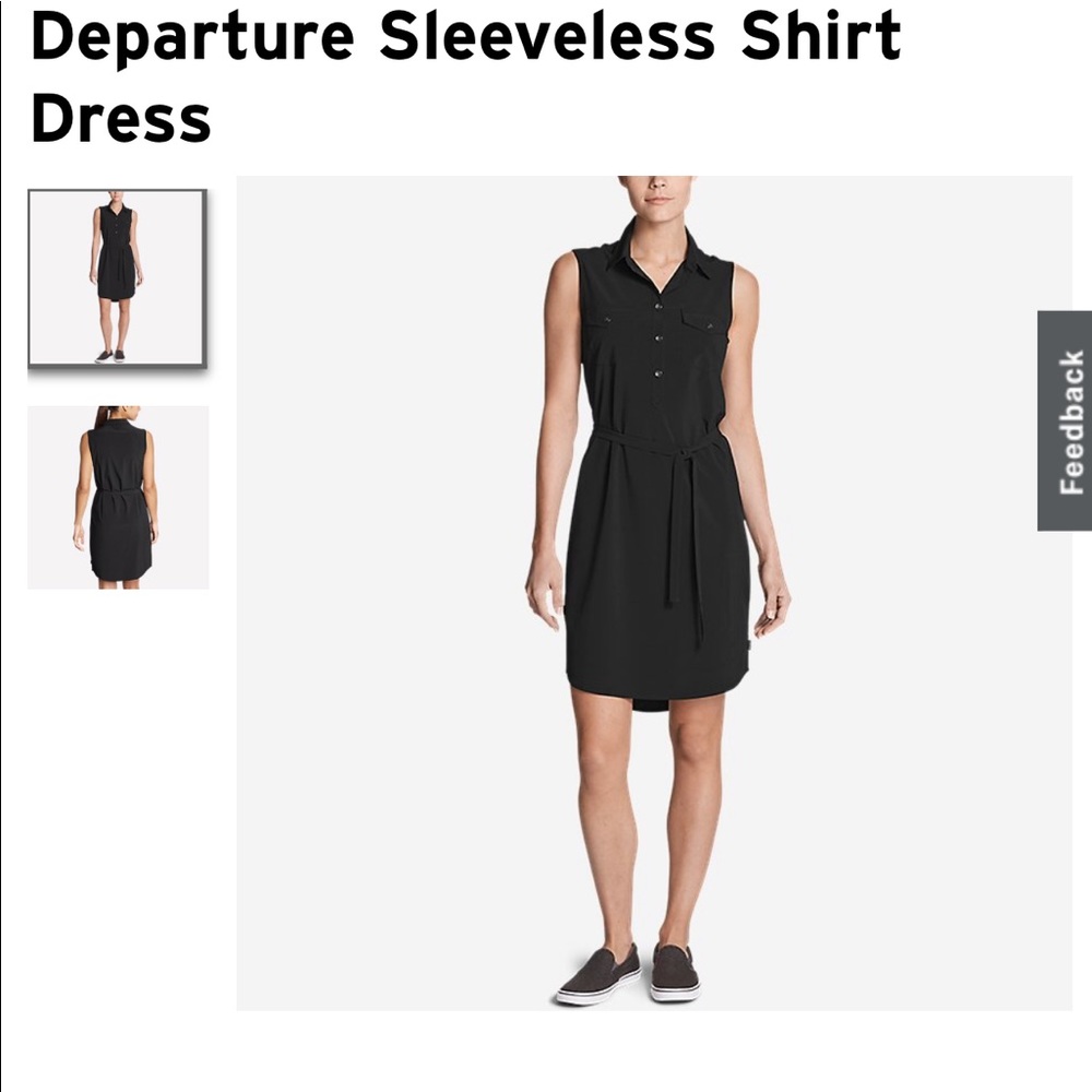 Sleeveless Shirtdress- Travel